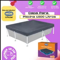 Capa Para Piscina Standard 1,500 Litros Mor Proteção