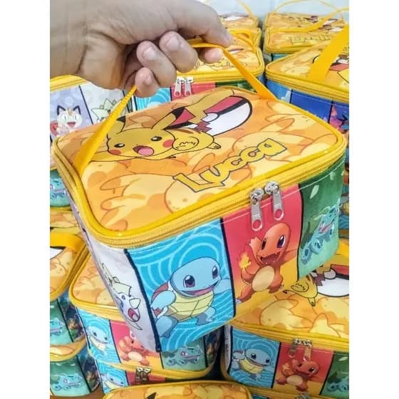 Lancheira térmica pokemon bolsa pokémon