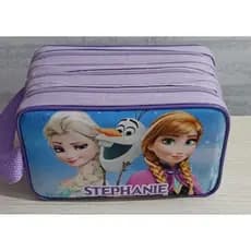 Estojo triplo Frozen