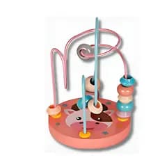 Brinquedo Educativo Aramado Labirinto Infantil 18x12cm Coordenação Motora Cor Sortida