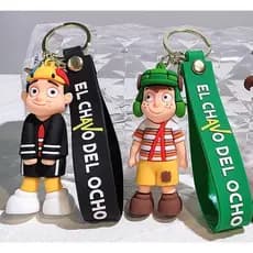 Chaveiro decoração mochila Chaves e Kiko ou monstro(labubu)