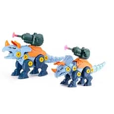Dinosaur Warriors Dinossauros Guerreiros Equipados com Lança Dardos Ação Sem Fim