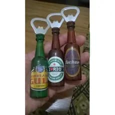 Abridor Garrafinha Marcas De Cerveja Com Imã Para Geladeira