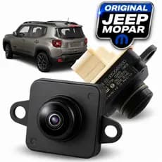 Câmera de Ré Traseira Estacionamento Original Jeep Renegade 2016 a 2026 Mopar 520493930 Reposição Sem Chicote