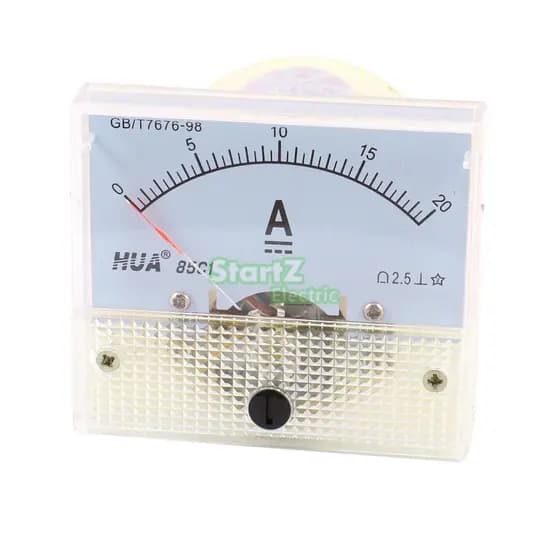 Amperimetro Dc De 0 A 20a Analógico