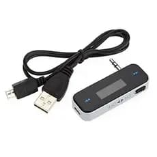 Transmissor Fm Portátil P/Celular Notbook Pc Áudio Tv