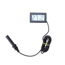 Higrômetro Termômetro digital com sensor externo umidade
