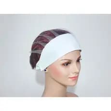 touca de cabelo em tela tule , toca  para cozinha  com elástico .p/cabelos curtos longos e dreads, fresquinhas .