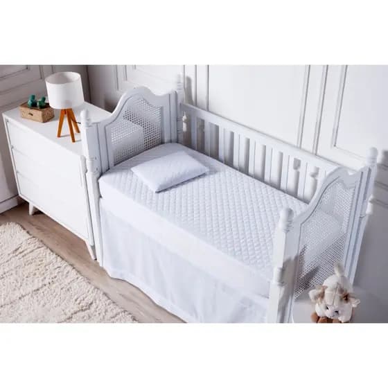 Capa Impermeável Para Cama de Berço Side