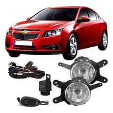 Kit Farol Milha Auxiliar Neblina Cruze 2011 2012 2013