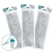 Refil De Microfibra Para Mop Lava Seca Fit Flashlimp C/3