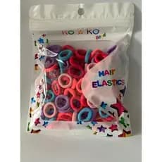 100 Mini Xuxinhas De Cabelo (hair elastics)