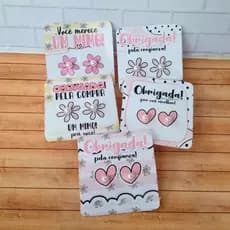 50 Pares de Brincos Perola com Tag Personalizado  Mimo para Cliente