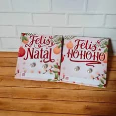 Tag  com Brinco Pérola de Natal – Mimo para Clientes, Lembrancinha de Natal 50 Pares
