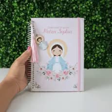 Caderneta de Vacinação Personalizada Nossa Senhora das Graças Atualizada Infantil com Nome