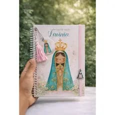 Caderneta de Vacinação Personalizada Atualizada Nossa Senhora Aparecida | Capa Dura