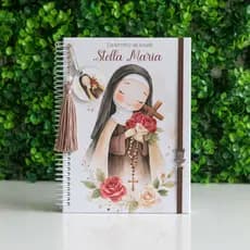 Caderneta de Vacinação Bebê Personalizada Santa Teresinha | Presente Maternidade