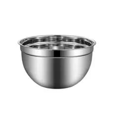 tigela mixing bowl em aço inox 20cm de 10 de altura Prática, Resistente e Essencial na Sua Cozinha