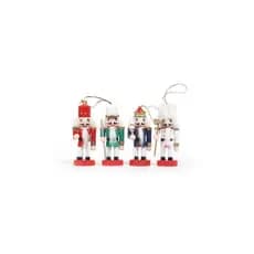 KIT 4 SOLDADO QUEBRA NOZES ENFEITE NATALINO DECORAÇÃO SOLDADINHO QUEBRA NOZES 10CM
