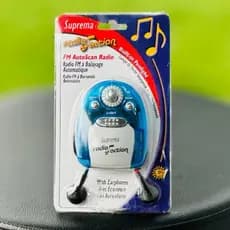 Rádio FM auto scan anos 1990-2000 raridade