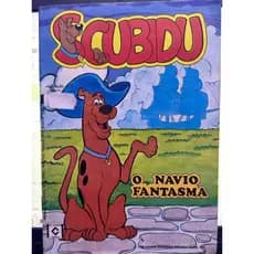 Scubidu - O Navio Fantasma - Cedibra /  Edição nº3 1988 Gibi Antigo Disney Lacrados Anos 80/90 Raro