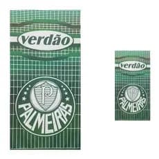 Kit Toalhas Banho e Rosto Palmeiras Verdão Confira Envio Rapido