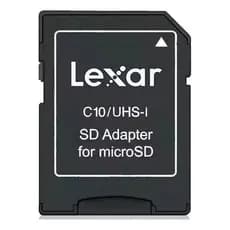 Kit 3, 5, 10 Adaptador para Cartão Micro Sd Leitor Sd Lexar