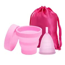 Xceefit Copo Menstrual Esterilizador De Grau Médico Silicone Copos Menstruais Esterilização