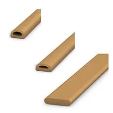 Veda Fresta Protetor Porta Janela Marrom Claro Comfortdoor 6mt