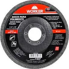 Disco Para Polimento Limpeza Acabamento De Inox 4.1/2 X 7/8