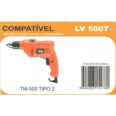 Escova Carvão Furadeira Black &amp; Decker TM-500 LV500T