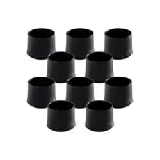 Kit 40 Ponteira Para Cadeira Redonda 1/2  1,2cm  Externa  Pvc