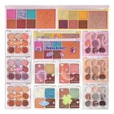12 Paletas De Sombras Matte Nude Colorida Atacado Revenda Kit Estojo Revenda