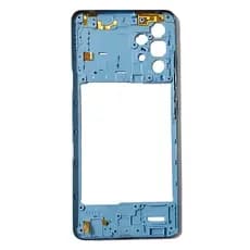 Carcaça Aro Frame Lateral Compatível Galaxy A32 4G Cor Azul