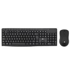 KIT Teclado + Mouse S/ Fio 5+ Office - 015-0079