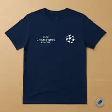 Camisa Camiseta Masculina Champions League UEFA Times Futebol 100% Algodão