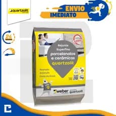 Rejunte Porcelanato Corda 1kg Quartzolit