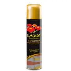 Tinta Spray Ouro Interior Metalizada 350ml Lukscolor