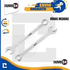 Chave Combinada Boca Aço Cabono Varios Tamanhos Nove54