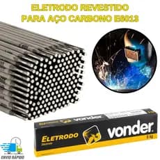 Eletrodo Serralheiro 6013 2,50mm 2kg - 1kg - 500g - 300g Profissional Solda Elétrica