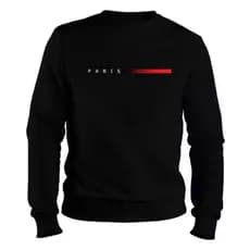 Blusa de Moletom Masculina Gola Redonda Paris Lançamento