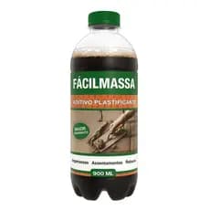 Aditivo plastificante  massa Reboco sem cal Facilmassa casa construcao obra 900 ml