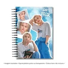 Agenda Felix K-pop - Agenda diária não datada para 6 meses
