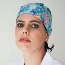 Touca Cirúrgica Masculina Ou Feminina Enfermagem Gorro Personagem Mickey