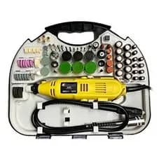 Micro Mini Retifica Furadeira Lixadeira 500W 210pçs com Chicote NAKASAKI