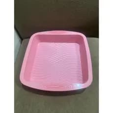 Forma De Silicone Quadrada Assadeira De Bolos e Tortas