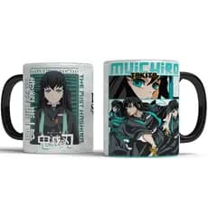 Caneca Muichiro Tokito - Caneca - Kimetsu no Yaiba Demon Slayer - Caneca de Cerâmica Personalizada