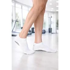 Meia Antiderrapante Pilates Hidroginástica Yoga Masculina