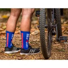Meia Ciclismo Com 1 Pares Corrida Crossfit Speed Bike Academia Masculino
