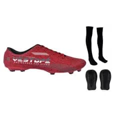Chuteira Campo Futebol Vestope Faster Adulto Juvenil KIT MC A4